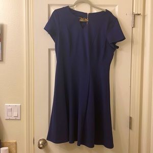 Alyx dress, size 14 in deep blue
